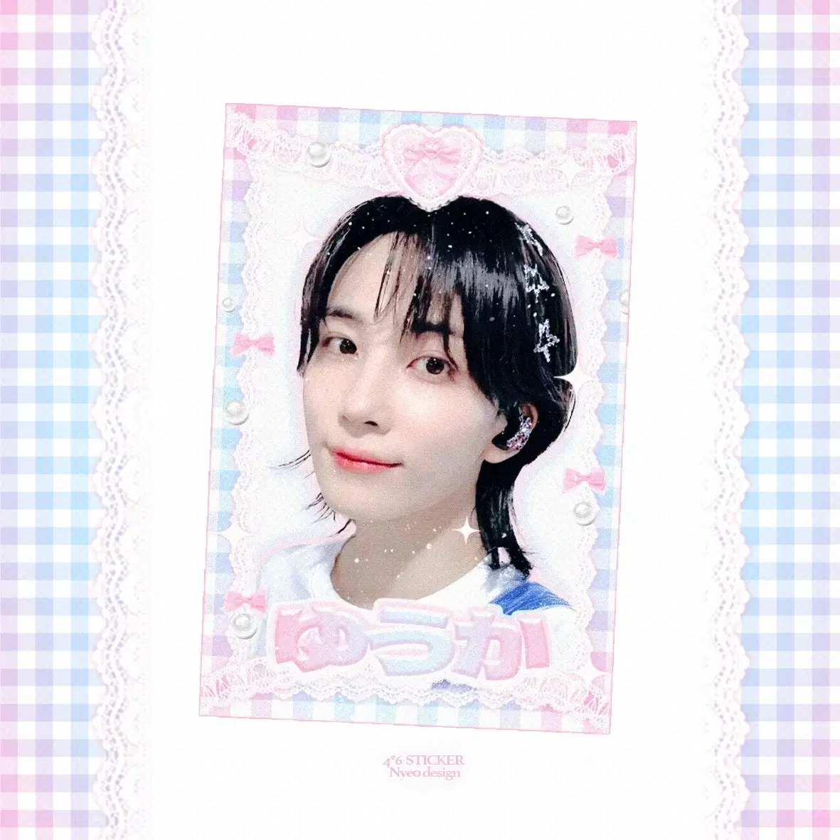 Jeonghan sticker / seventeen SVT unofficial goods Fans