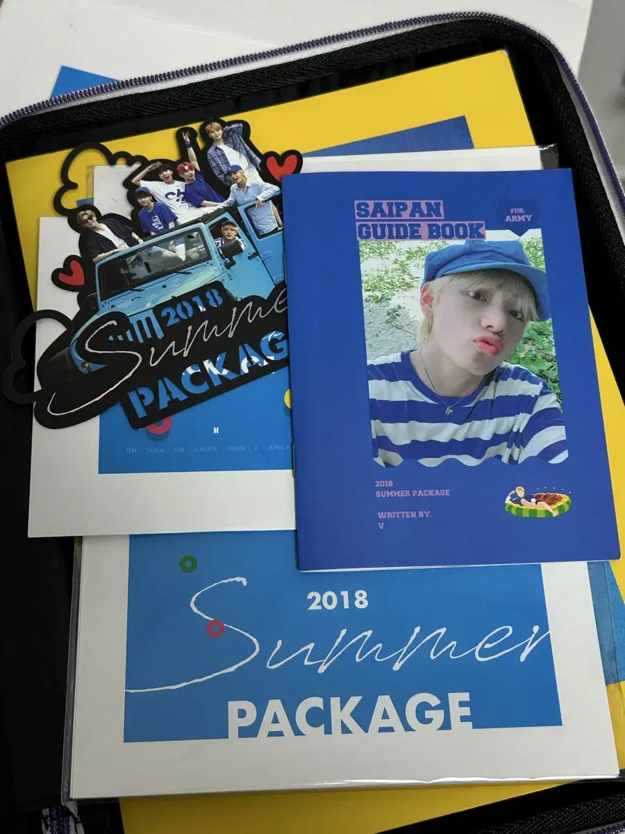 BTS 2018 Summer Package Taehyung Guidebook Taehyung