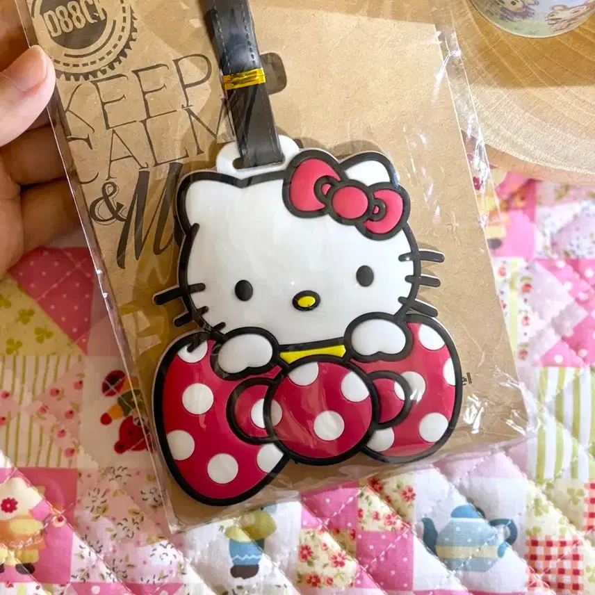 ハローキティ キャリア下院バックゴルフバッグネームタックラゲッジタグ
