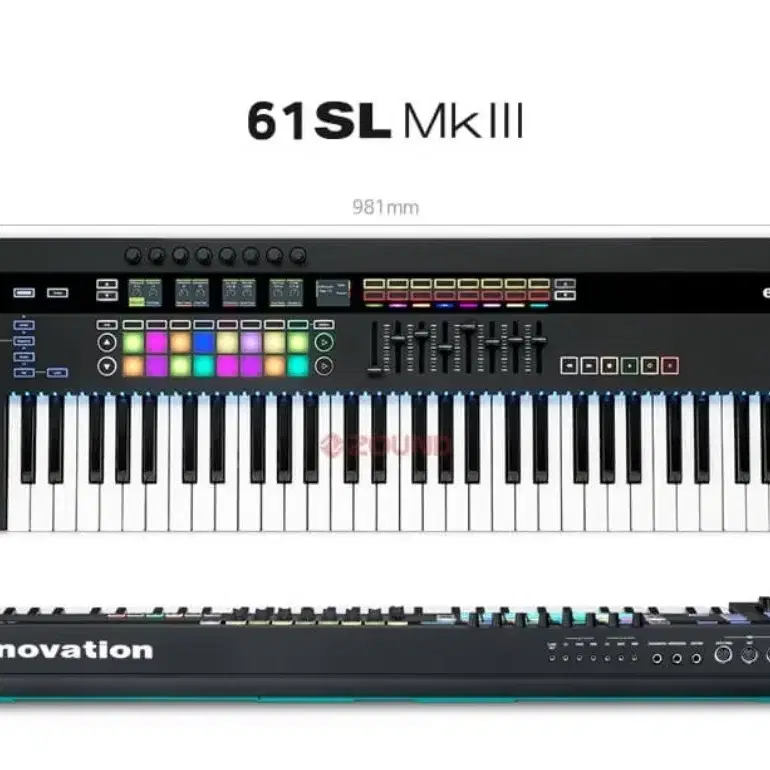 Novation 61SL Mk3 마스터 키보드 - 거의 새 상품!