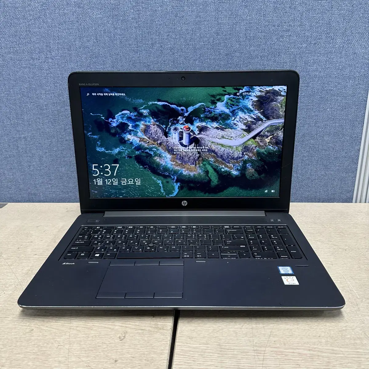 HP Zbook 워크스테이션 노트북 15 G4 E3 1535 V6