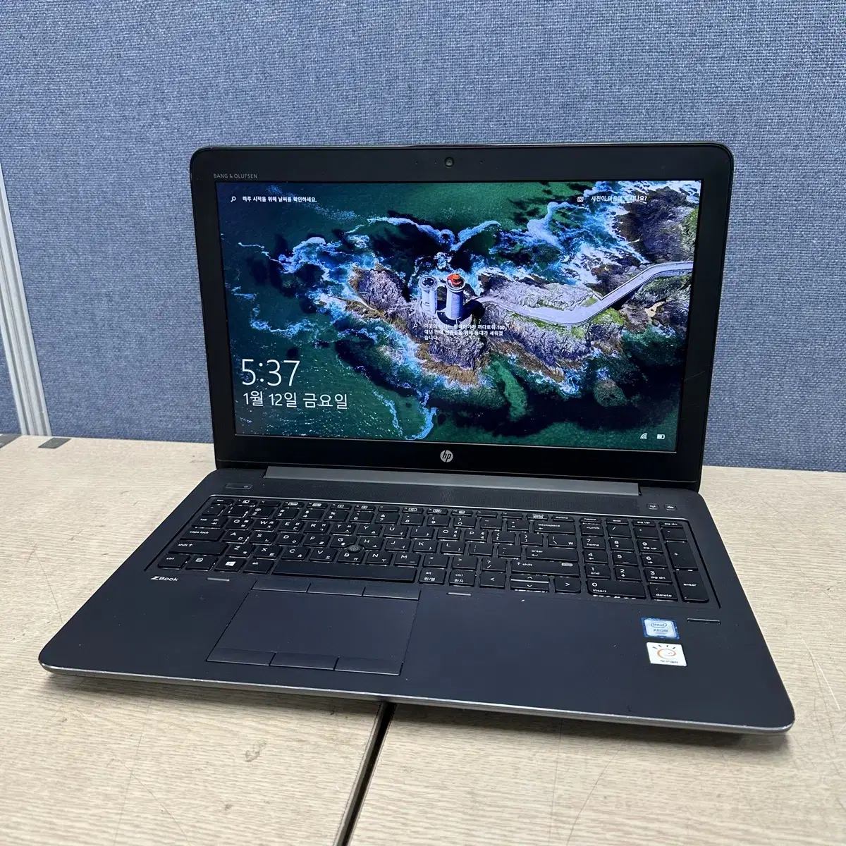 HP Zbook 워크스테이션 노트북 15 G4 E3 1535 V6