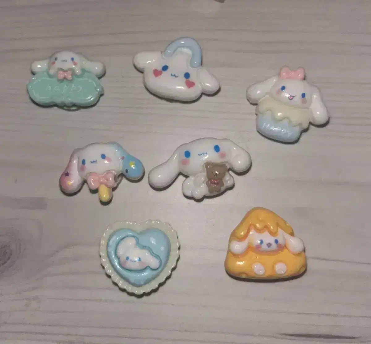 New 1set) Cinnamoroll Jibitsu San Rio Crocs Shoes Decorating