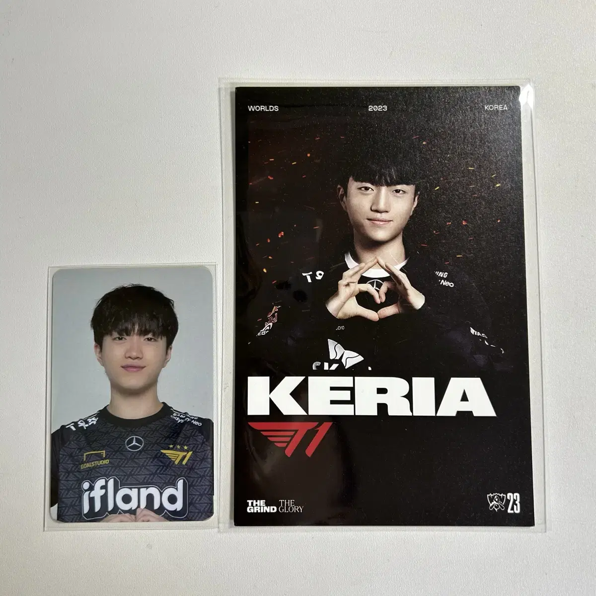 T1 T1 Keria 23Walls Busan Pop Up photocard postcard Bulk