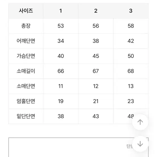 에이블리 통통 - 빅사이즈 스퀘어넥 긴팔티셔츠 사이즈3 판매