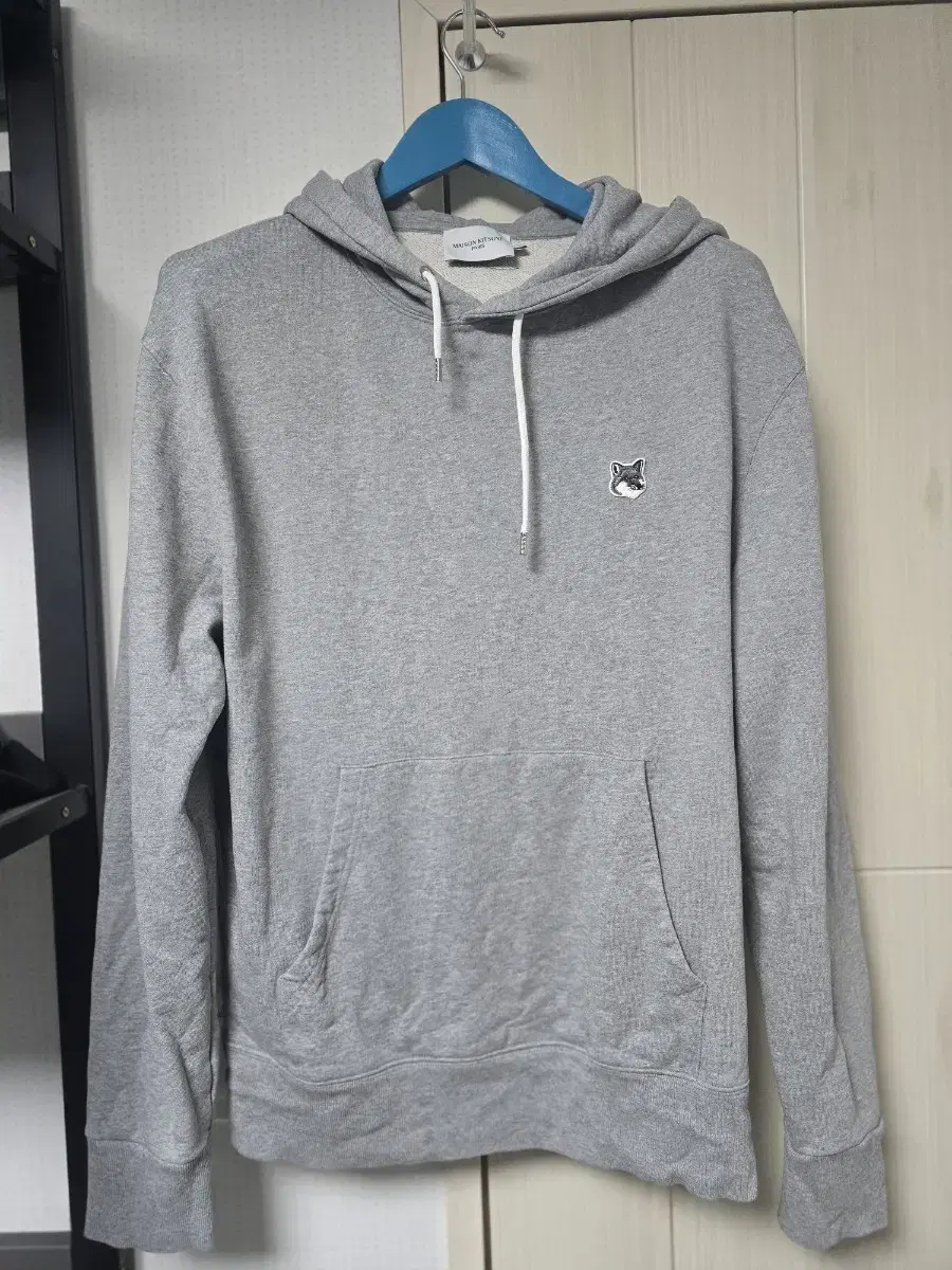 Maison Kitsune Gray Foxa Hoodie XL