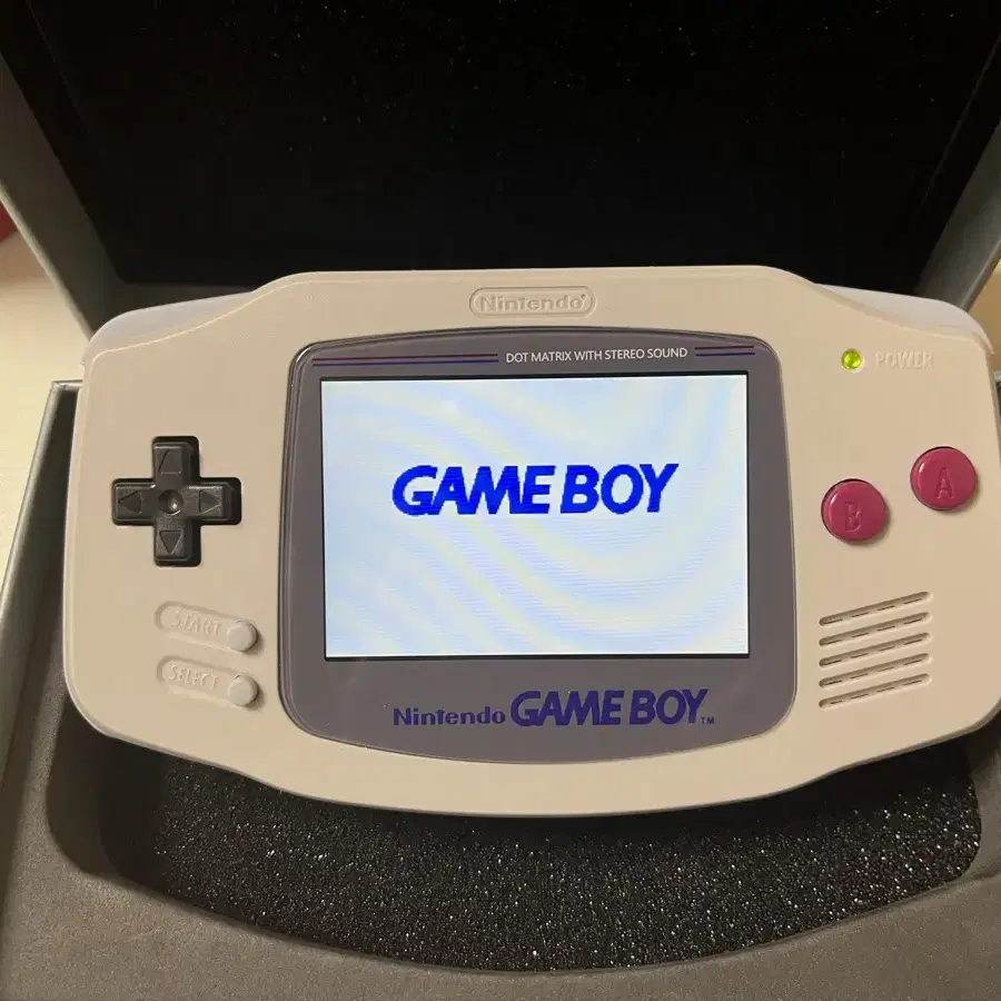 gba 게임보이 어드벤스 백라이트 개조버전