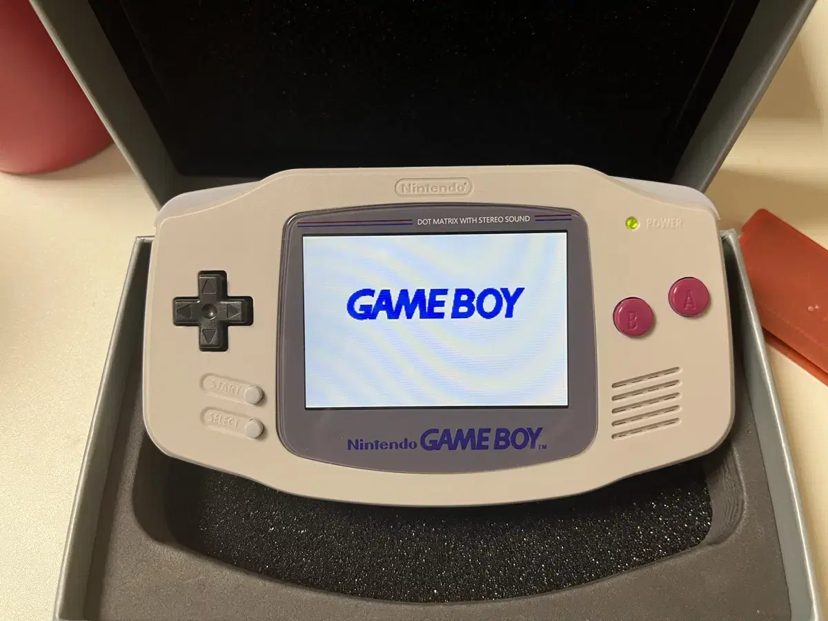 gba 게임보이 어드벤스 백라이트 개조버전