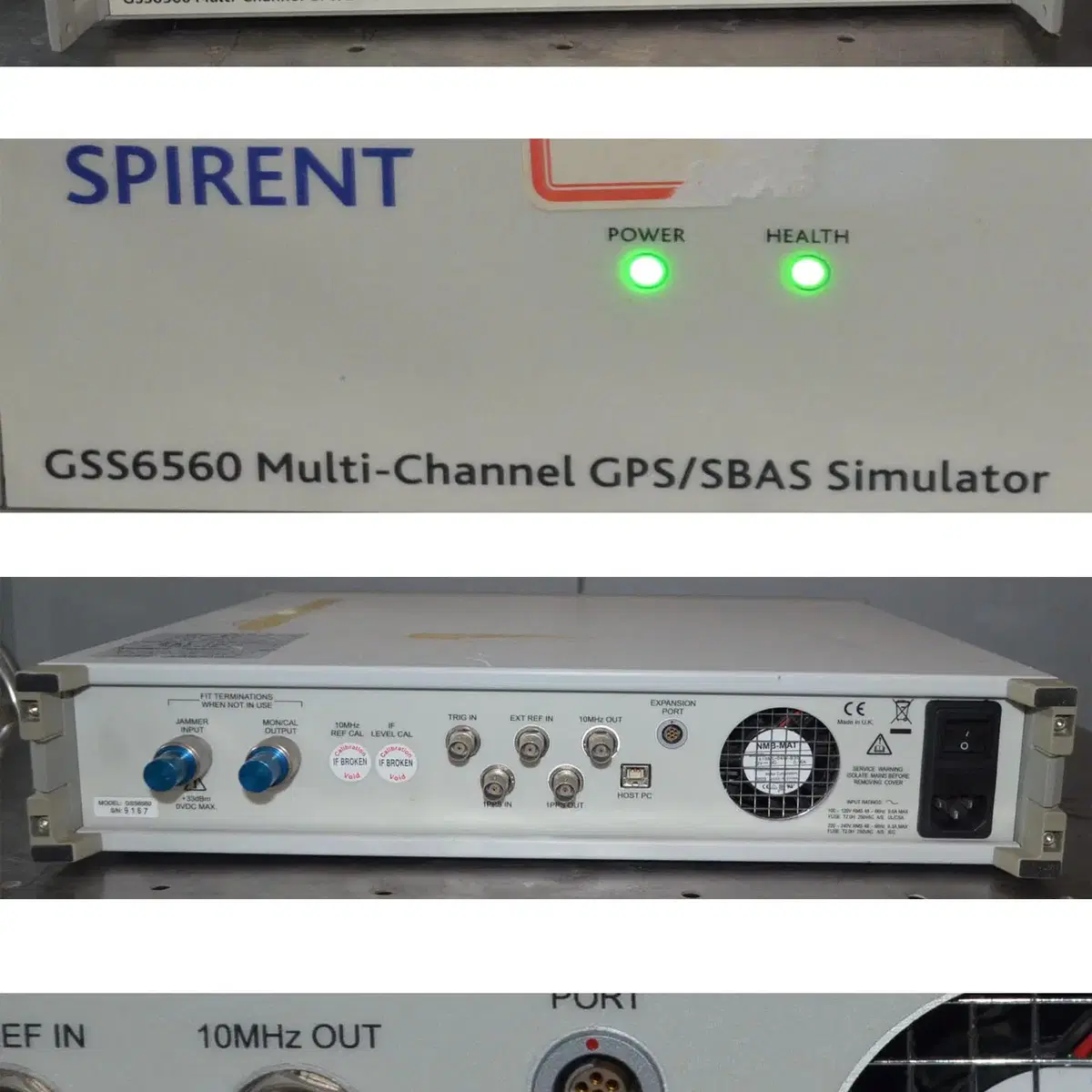 Spirent GSS6560 Multi-Channel Simulator