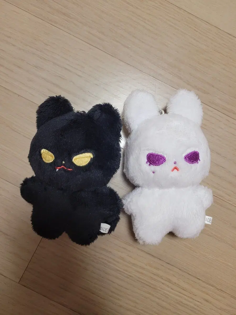 Demot Juk Testa Cha Yujin Kim Rae Bin 10cm stuffed animal plush toy black milk back wrap sellsYangdanTagging