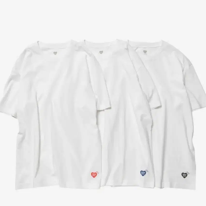 휴먼메이드 T-Shirts White (3 Pack)L사이즈