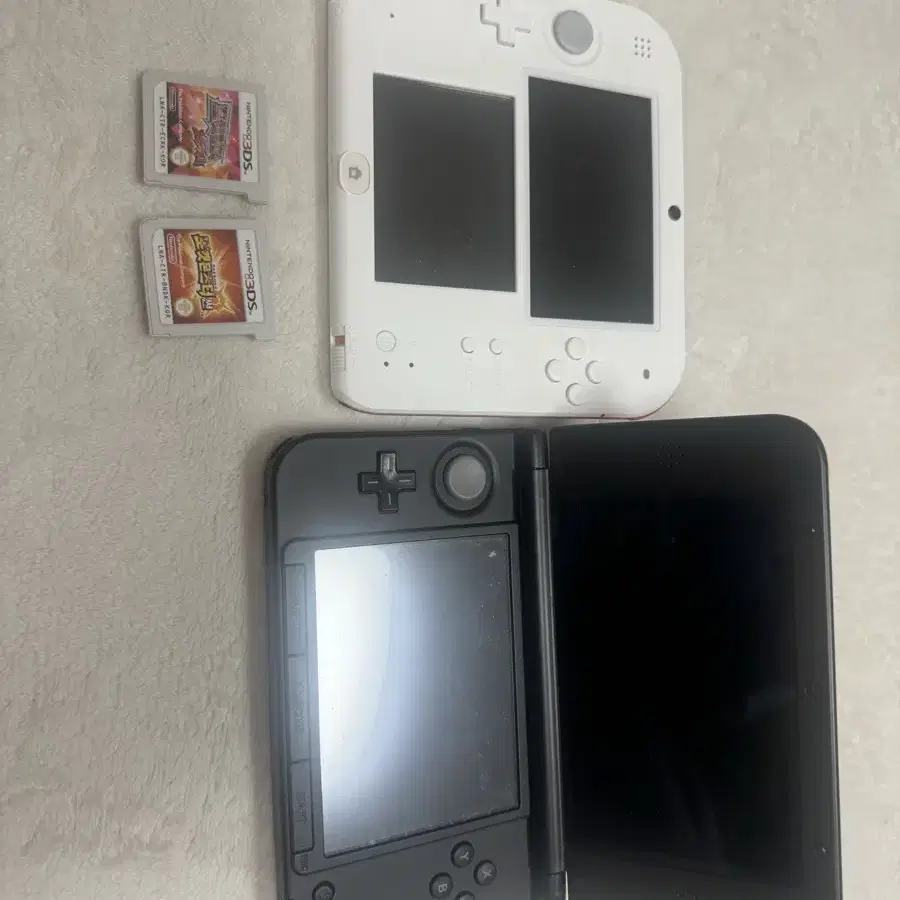 닌텐도 3ds xl , 2ds포켓몬 썬앤문 팩팝니다