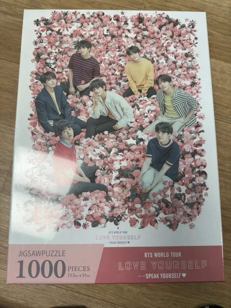 BTS Tour Jigsaw Puzzle (unsealed)