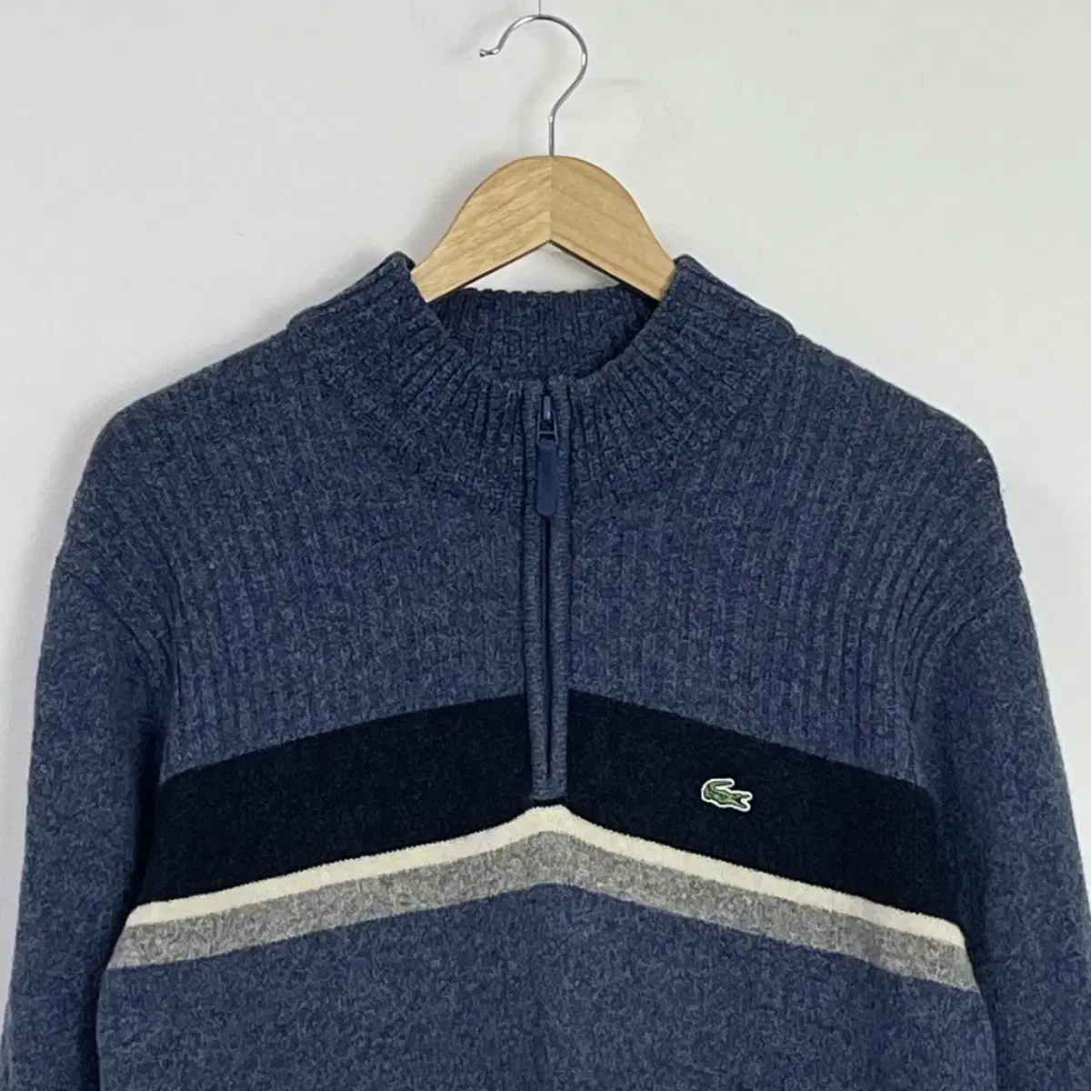 1635 Name: Lacoste Half Zip Up Knit