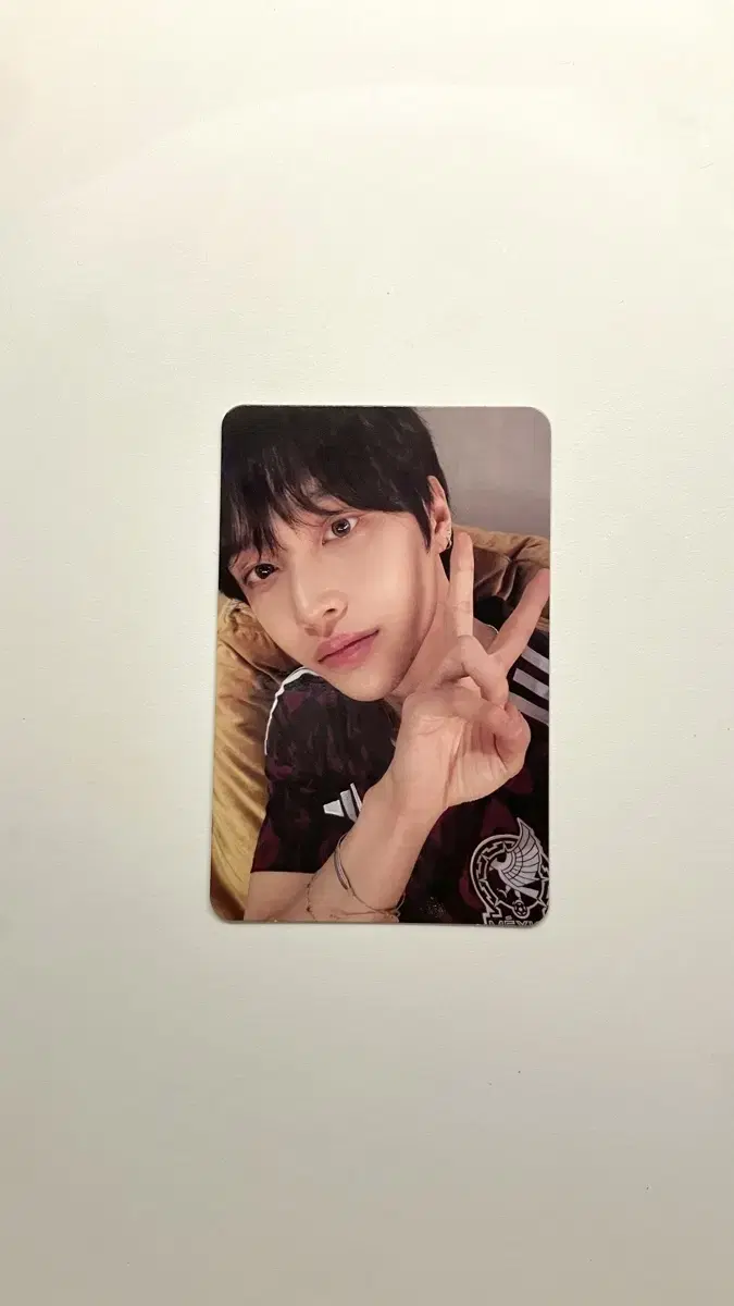 Rize wonbin photopack football jersey photocard