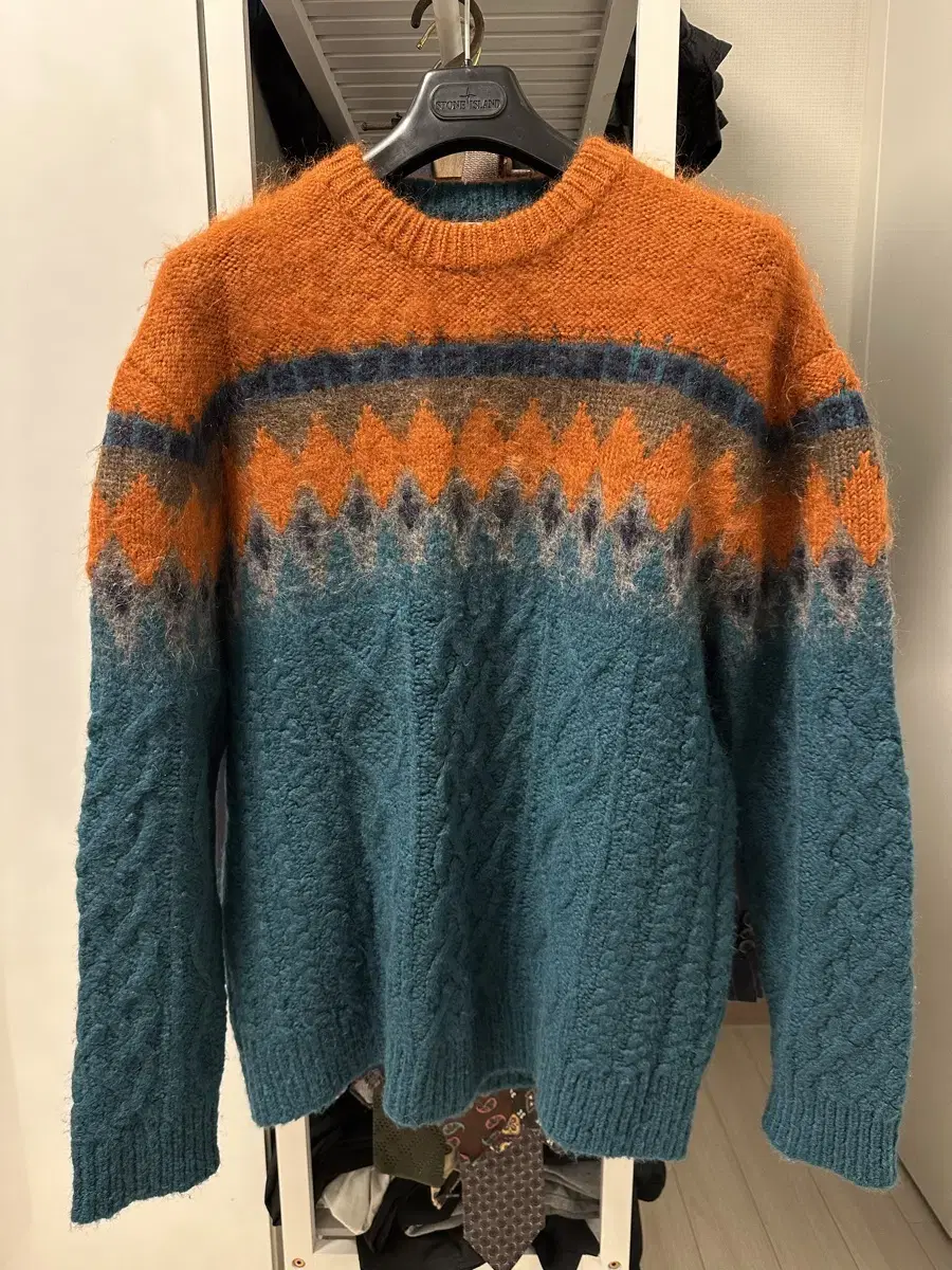 Solid Homme Mohair Knit Size 48