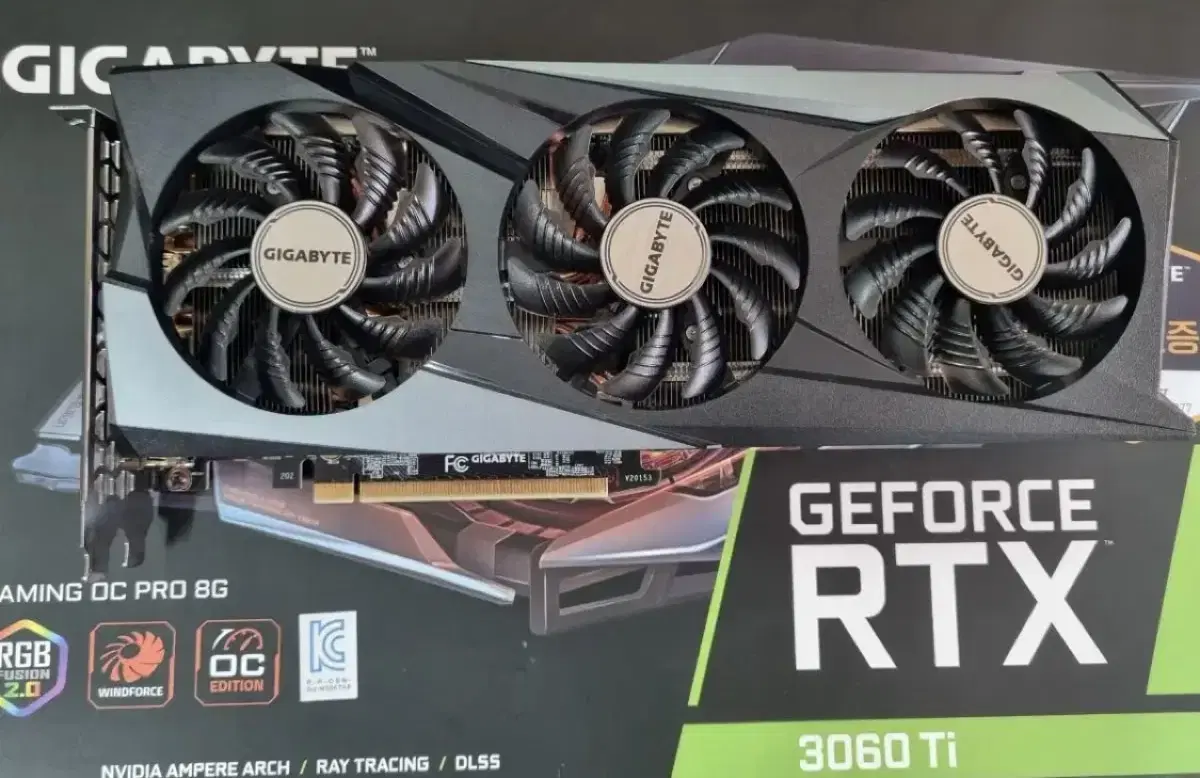 기가바이트 3060ti 게이밍oc pro 8G