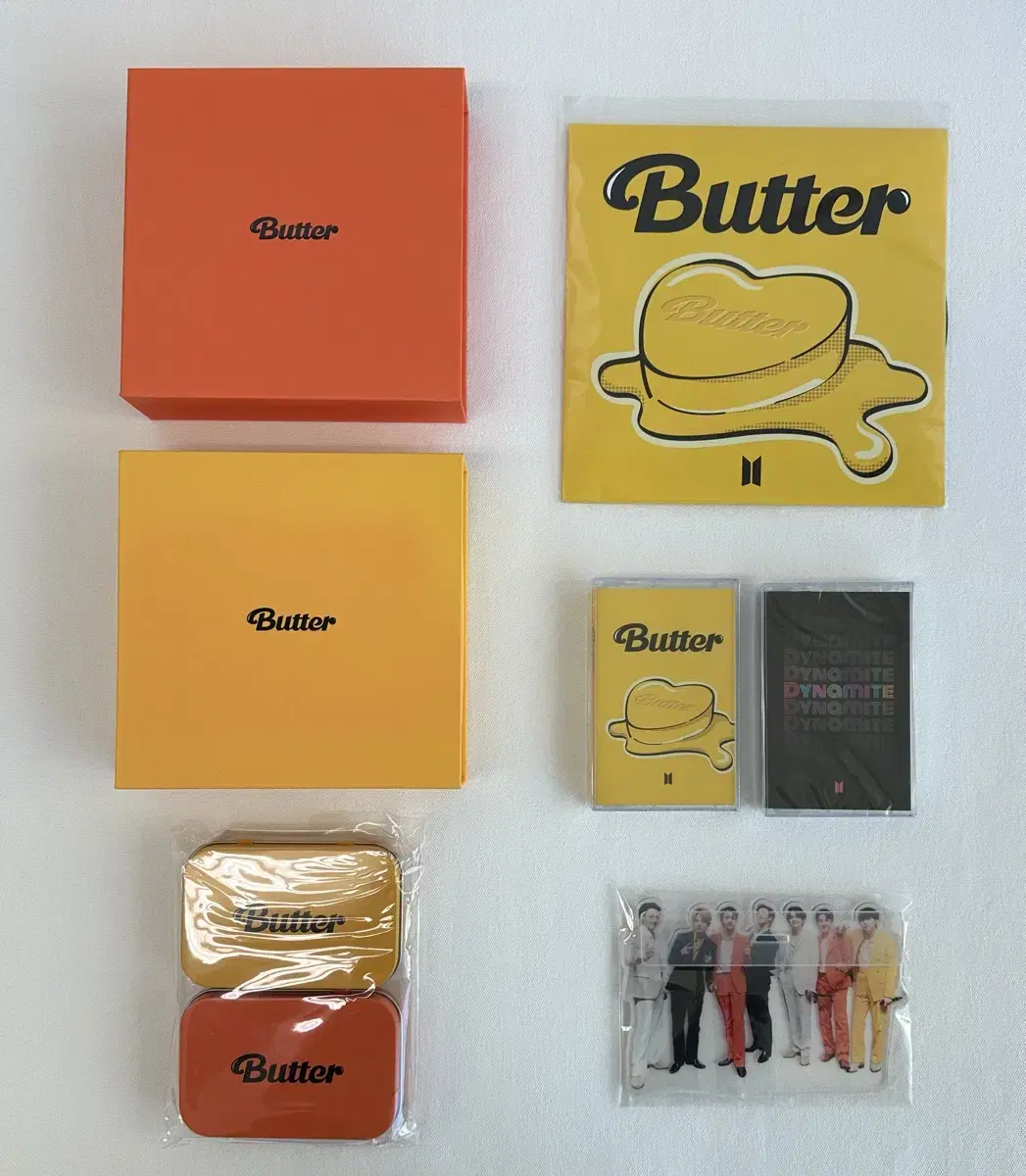 (NEW)BTS bangtan Butter CD+Tape/Dynamite Tape (bulk)