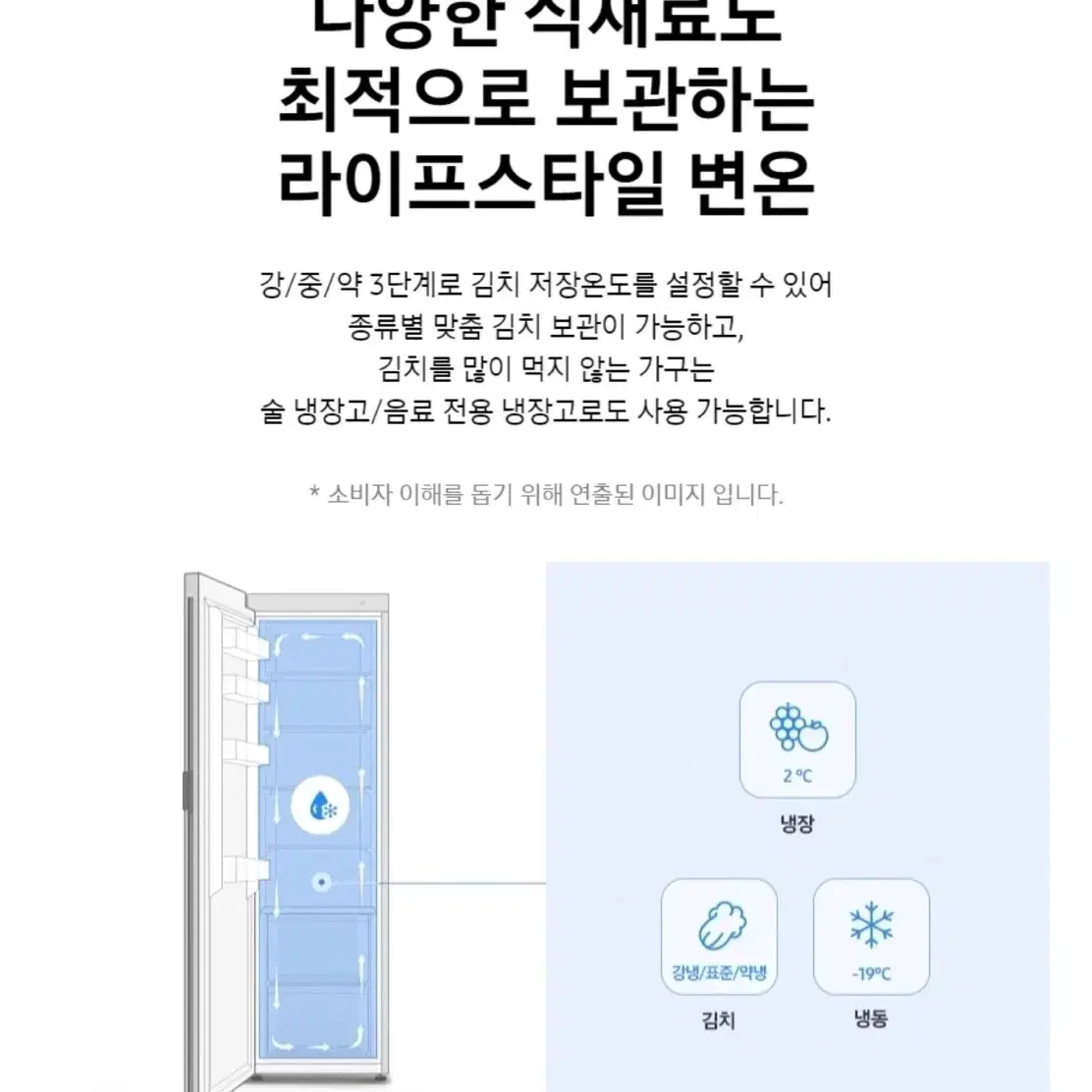 삼성 비스포크 냉동고240L