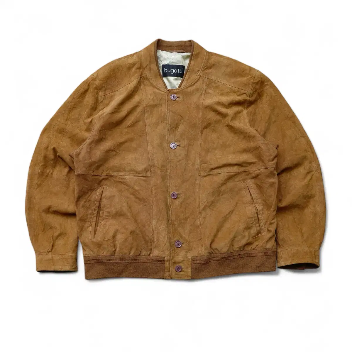 Europe vintage Nubuck Blouson Big size