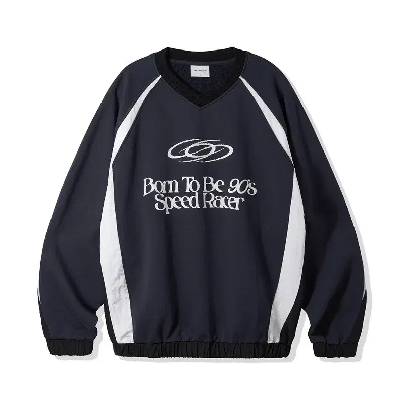 1993 Studio Speed Racer Reglan Sweatshirt Black