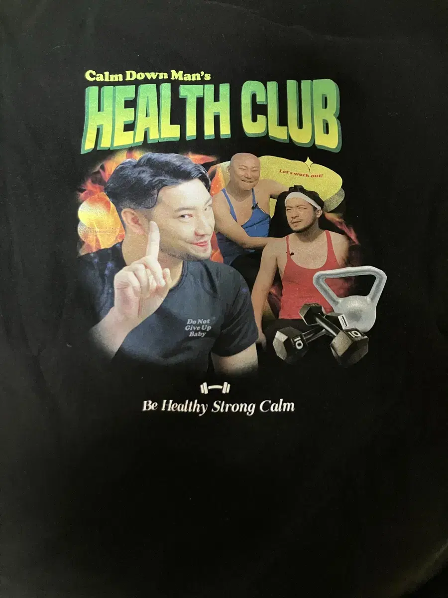 Calm Man Gym T-Shirt