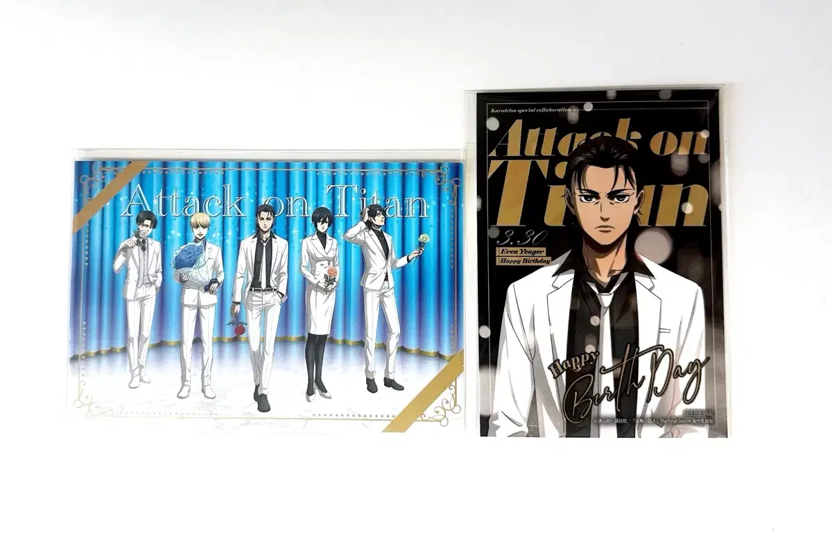 The iron man postcard set of jin giant Eren Levi karaoke.