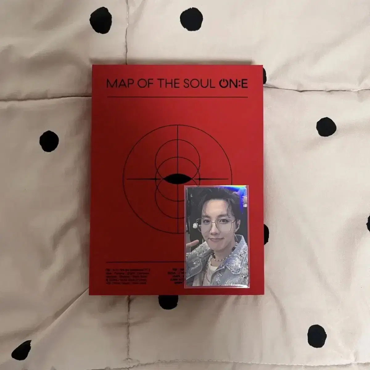 Bangtan BTS Mapsoleoncon dvd ( photocard Hoseok )