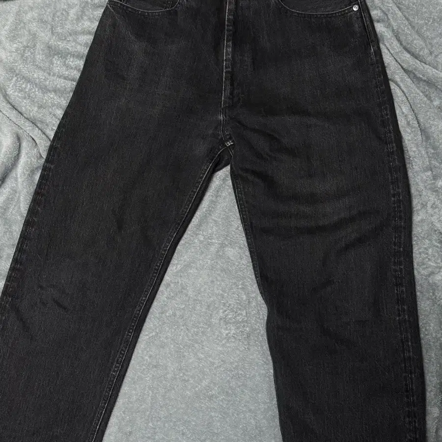 [M] ends and means 5p denim black washed