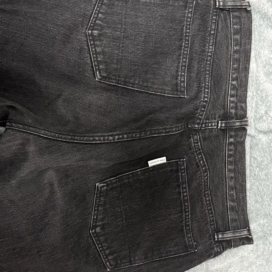 [M] ends and means 5p denim black washed