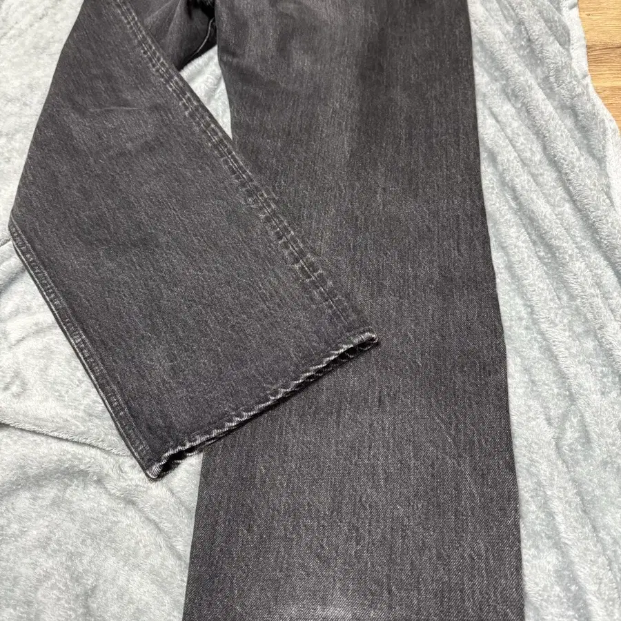 [M] ends and means 5p denim black washed