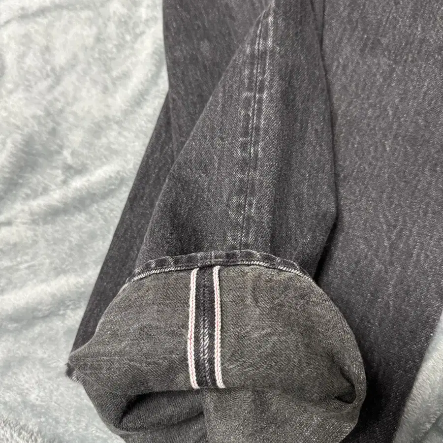 [M] ends and means 5p denim black washed