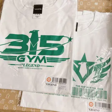아이돌 마스터 sideM 비 레전드 콜라보 티셔츠(여성 프리) 세트