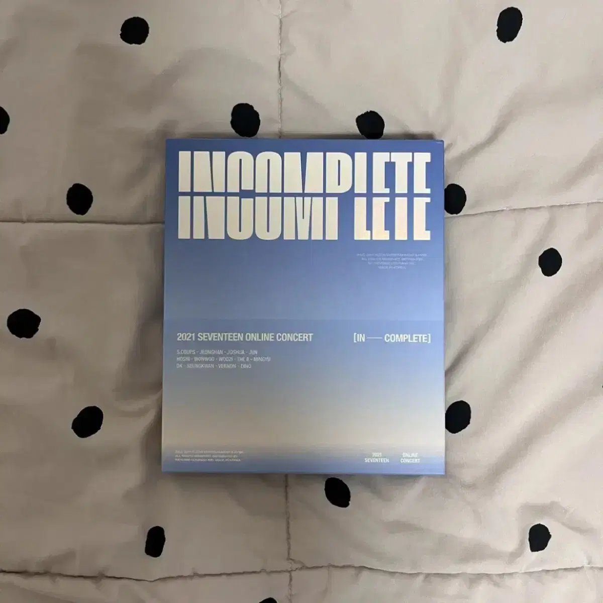 Seventeen Incomplete online concert dvd