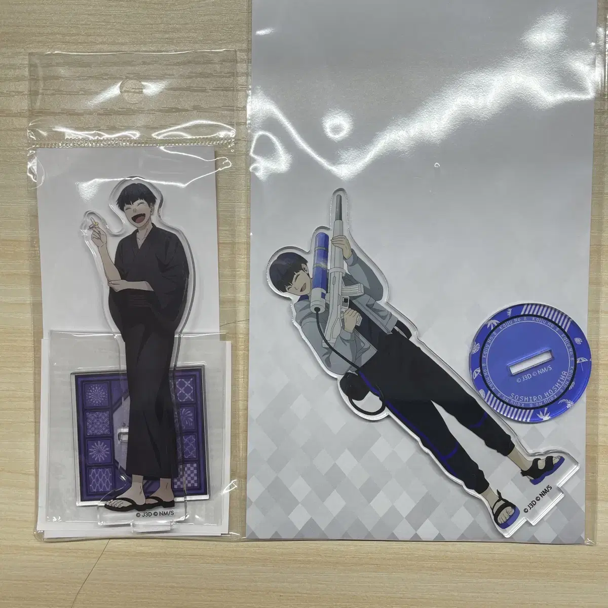 Kaiju No. 8 Hoshi no Soushiro Yukata Water Gun acrylic stand unsealed