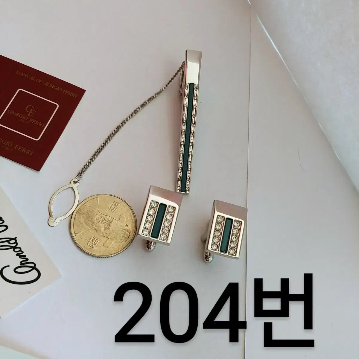 골드 넥타이핀 2천원  세트 새상품 25000원