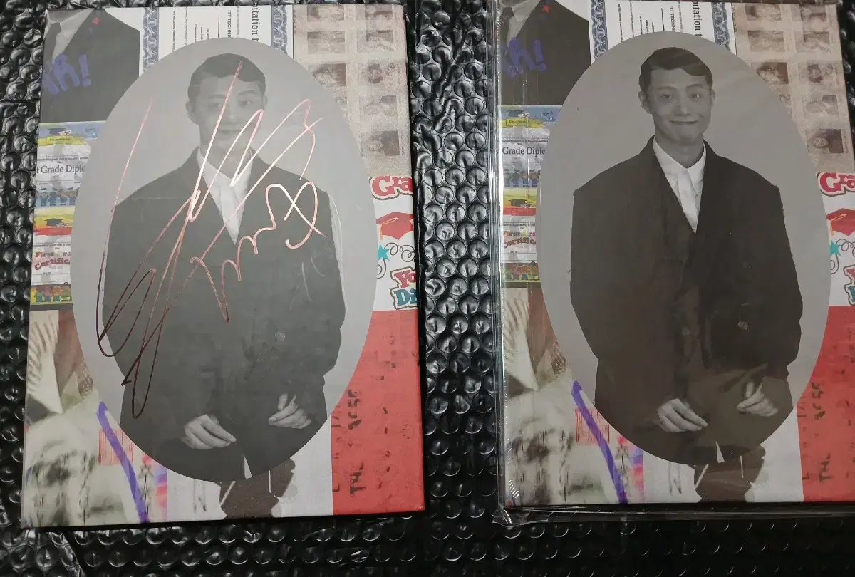 Giriboy graduation sealed bulk signed albums