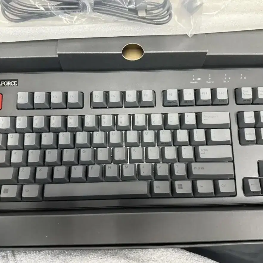 리얼포스 r3 블랙 30g 저소음 APC 균등 영문 TKL