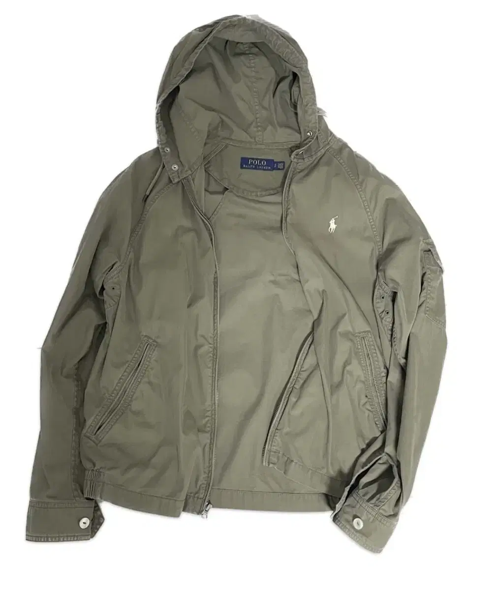 Polo Cotton Hooded Parka