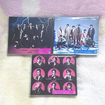 LOVE TRIGGER/We'll go together 3가지 형태 세트