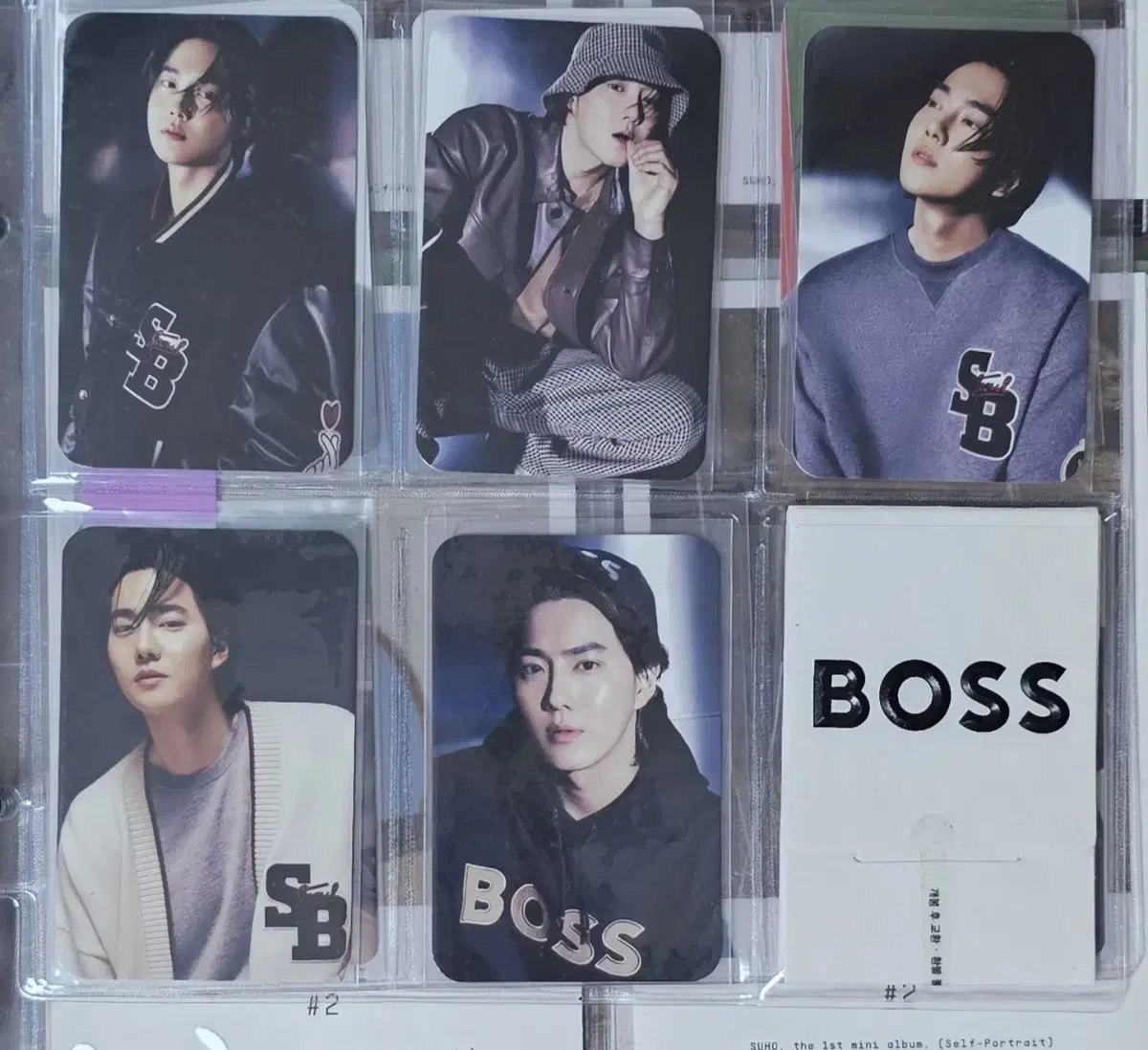 Exo suho Boss popup store photocard WTS