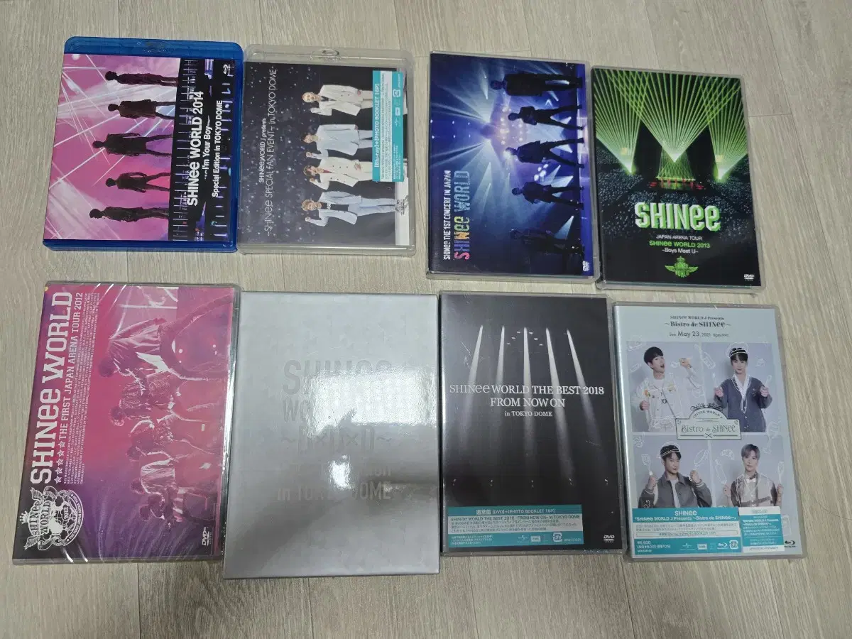 SHINee January All Japan Concert YouTube Live Streaming Blu-rayDVD