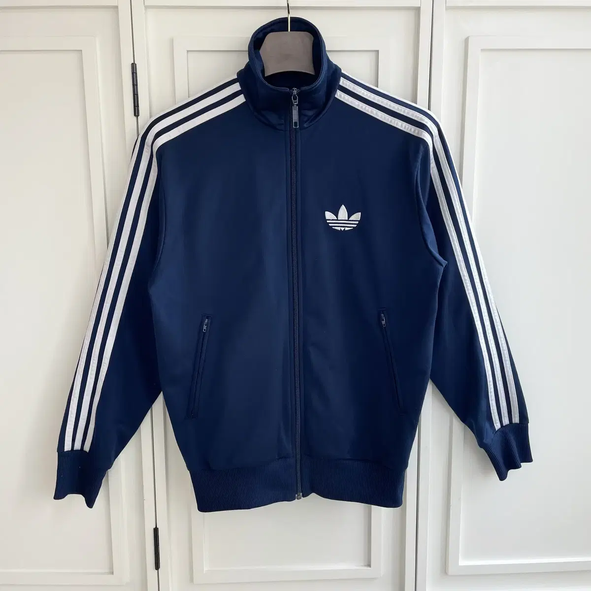 [L]Adidas Firebird Navy Track Top CK8321