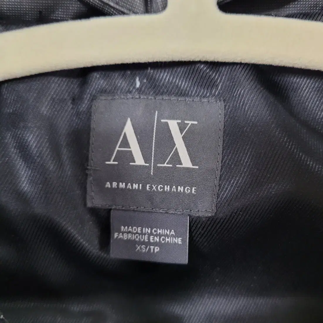 아르마니 익스체인지 ARMANI EXCHANGE 후드 패딩 XS