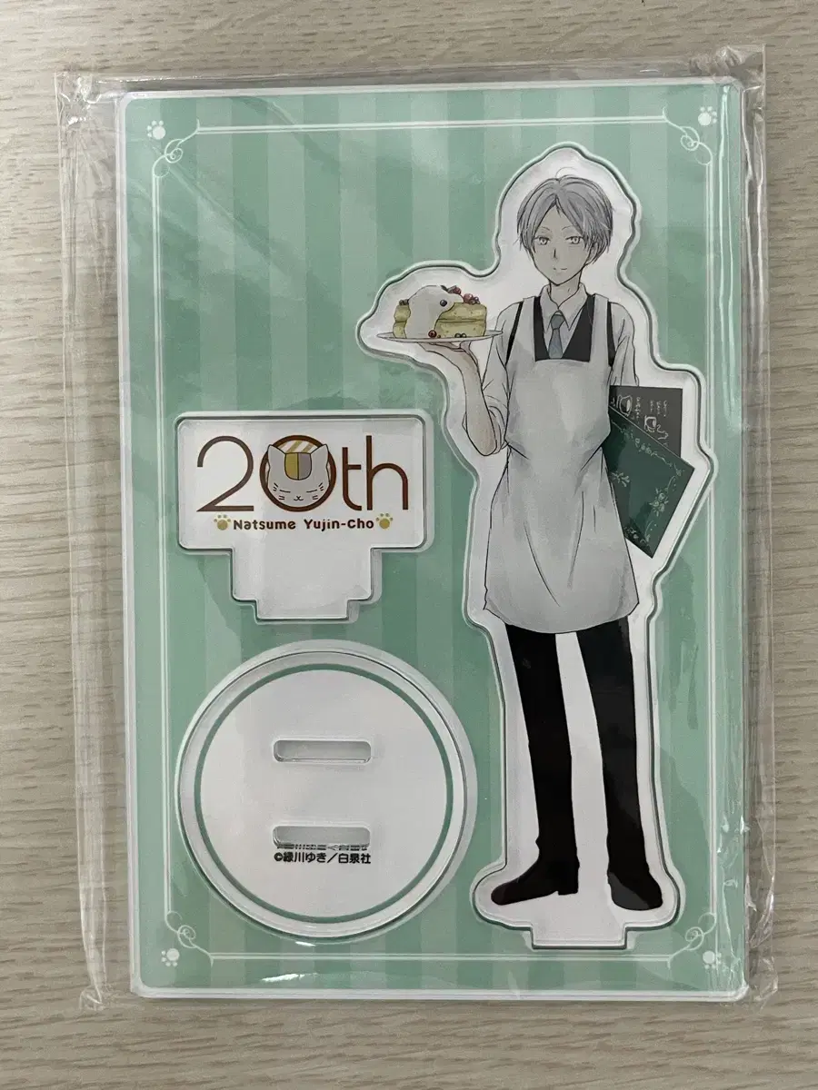 Natsumeu Seal 20th Anniversary Collaboration Cafe Natsume Acrylic