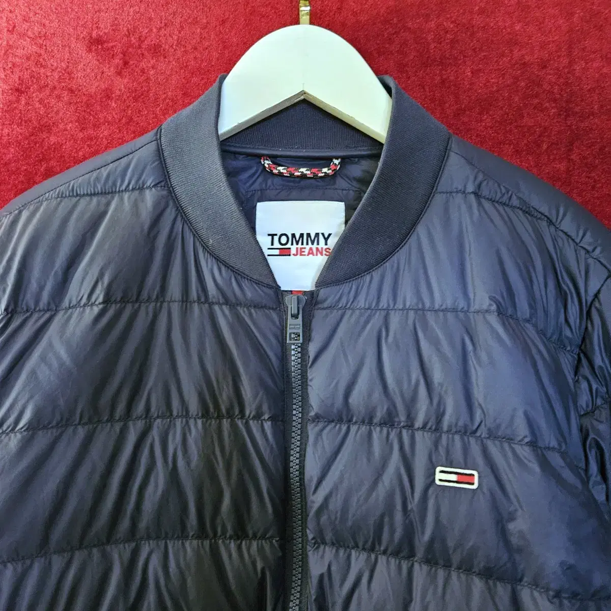 TOMMY JEANS  라이트다운 봄버 자켓  L size