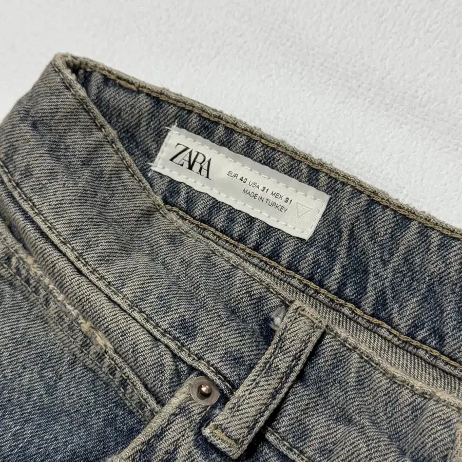 ZARA 자라 와이드 빈티지 데님 팬츠 31