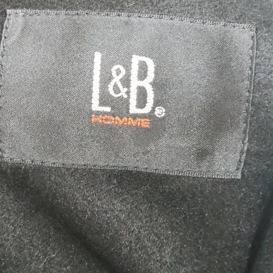 (XL) L&B 캐시미어 코트 블랙 싱글 나그랑 일본판