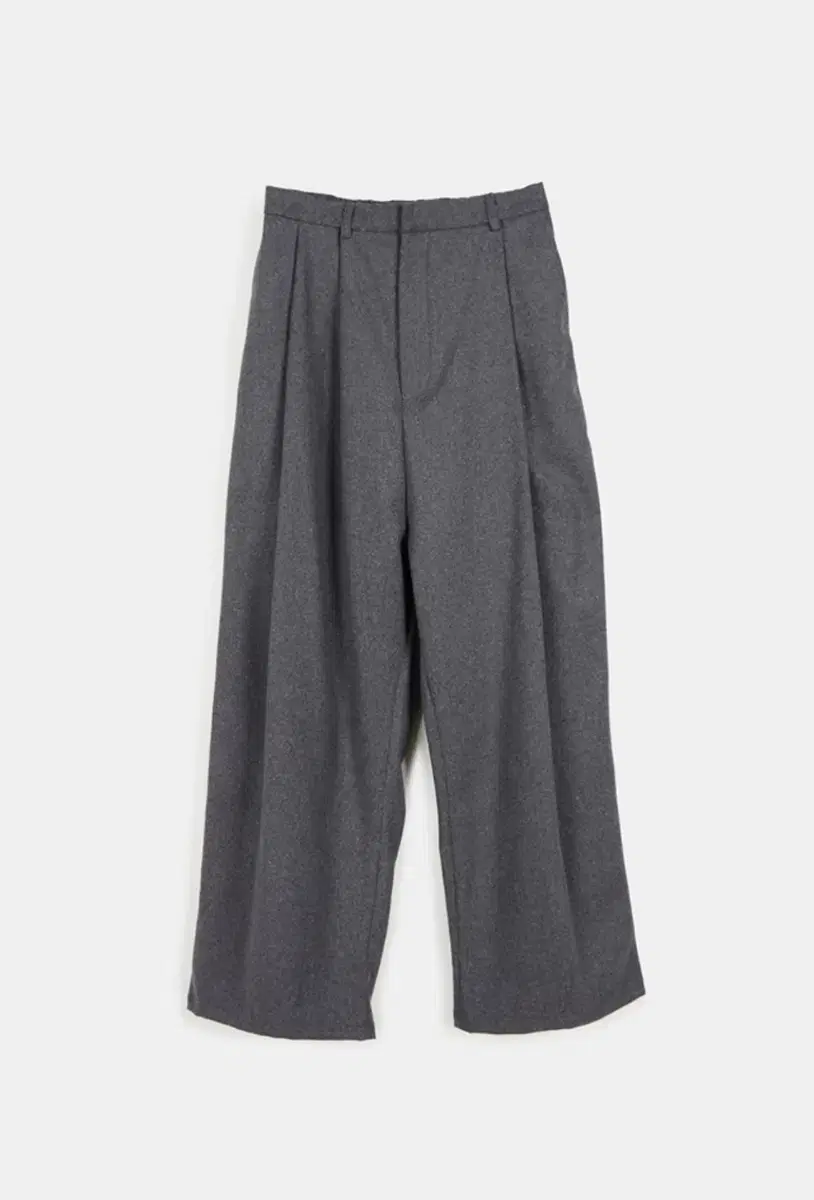 Rauchhaus Pintuck Wool Trouser Gray