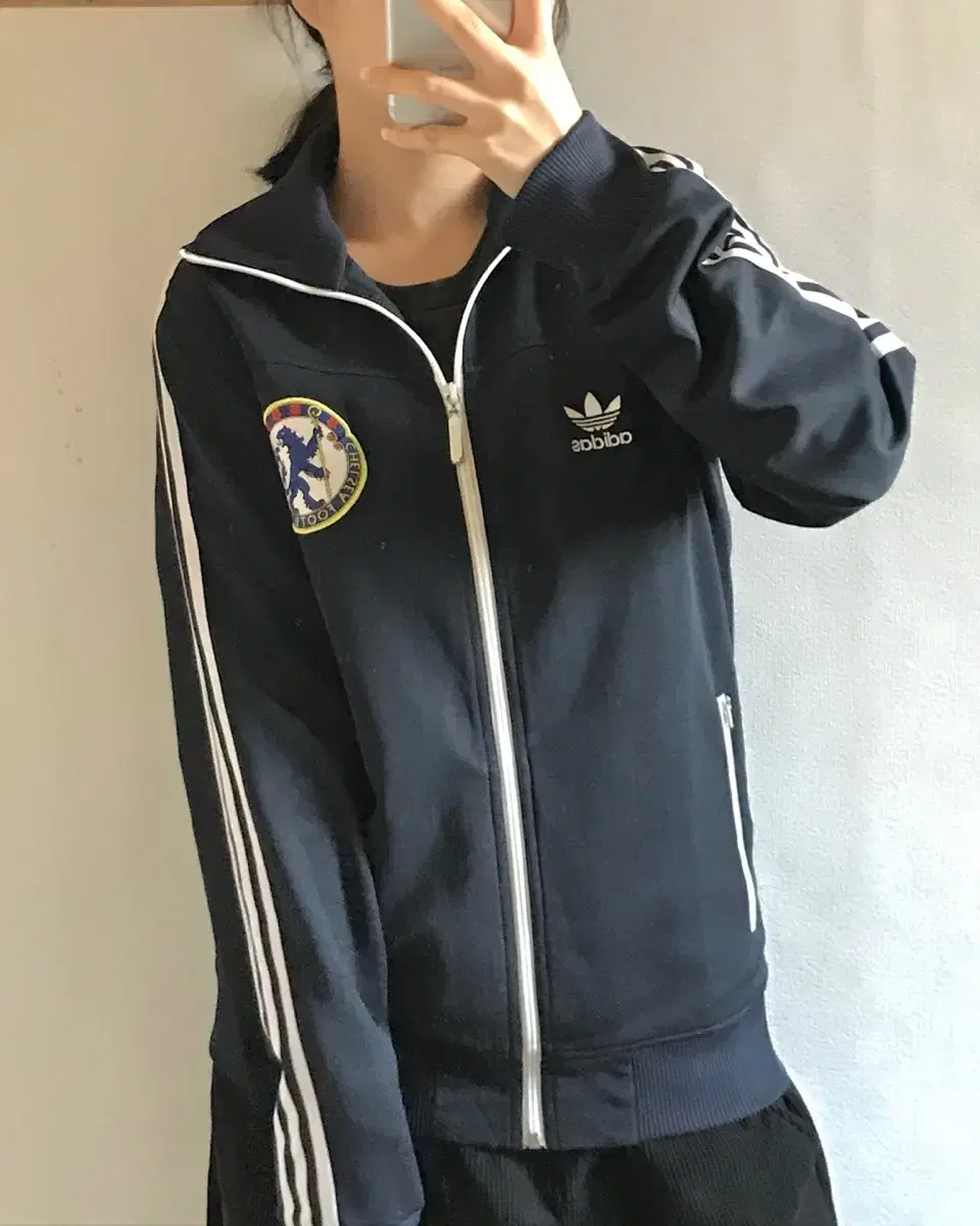 Battalion Chief Vintage Adidas Navy Chelsea Jersey